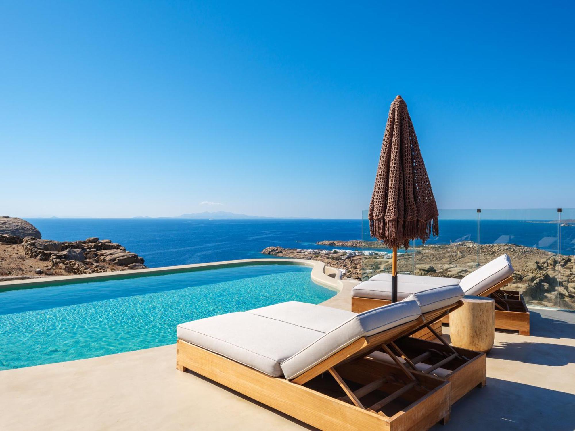 Mykonos Villa Scorpios Mykonos Town Exteriör bild