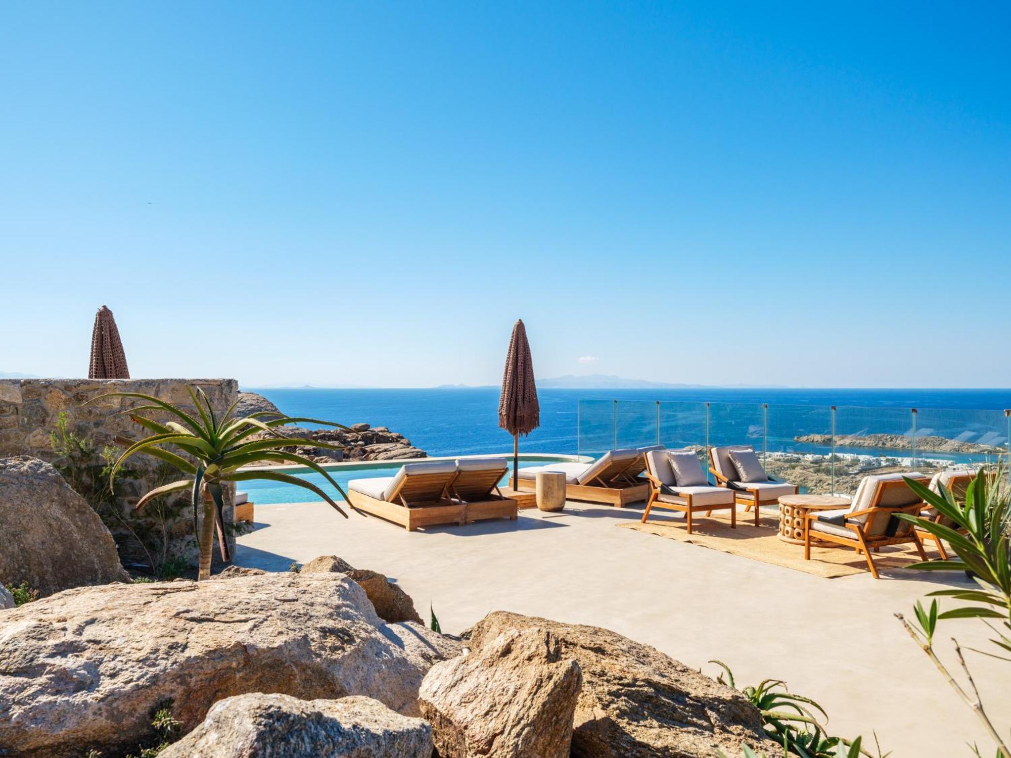 Mykonos Villa Scorpios Mykonos Town Exteriör bild
