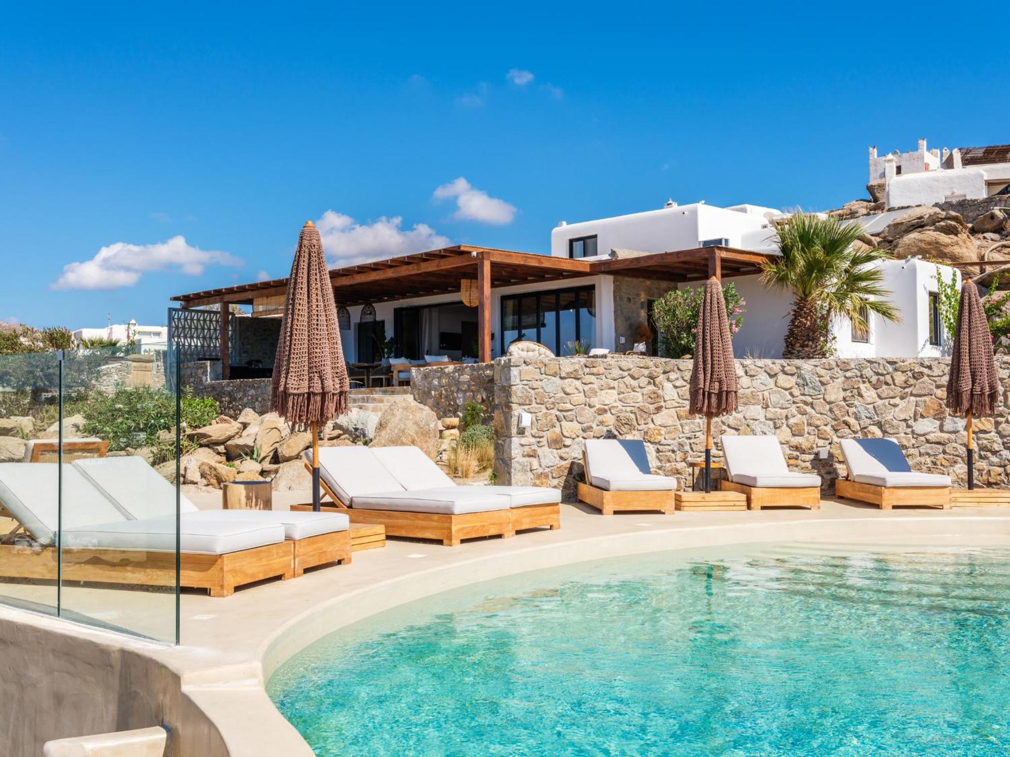 Mykonos Villa Scorpios Mykonos Town Exteriör bild