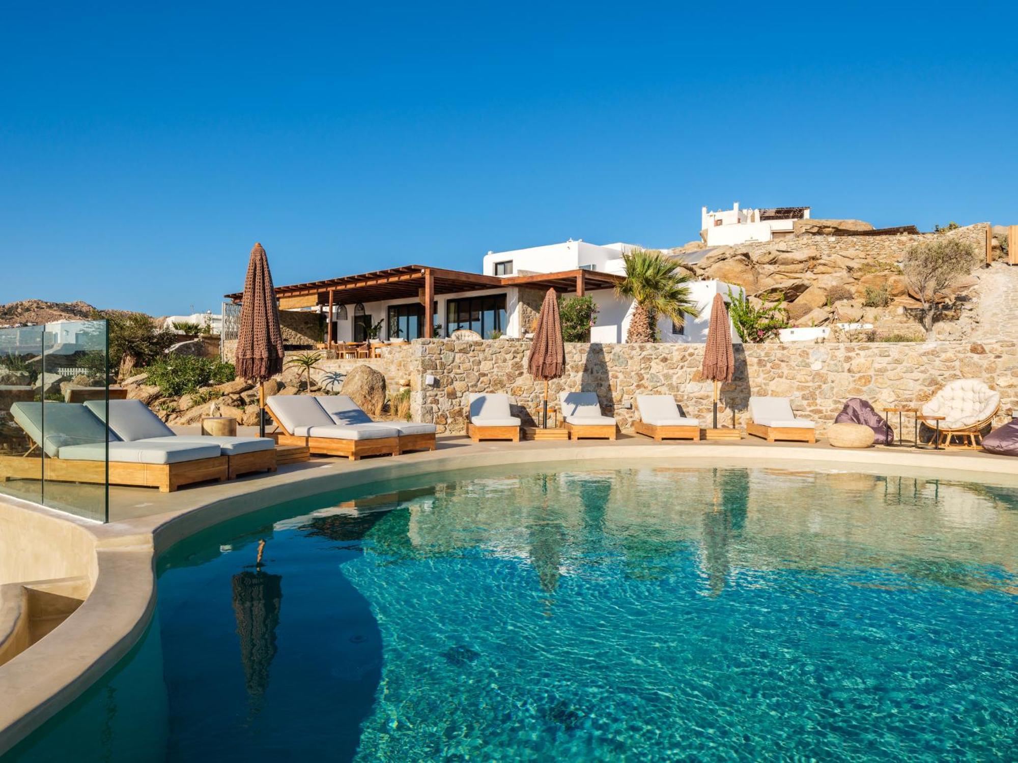Mykonos Villa Scorpios Mykonos Town Exteriör bild