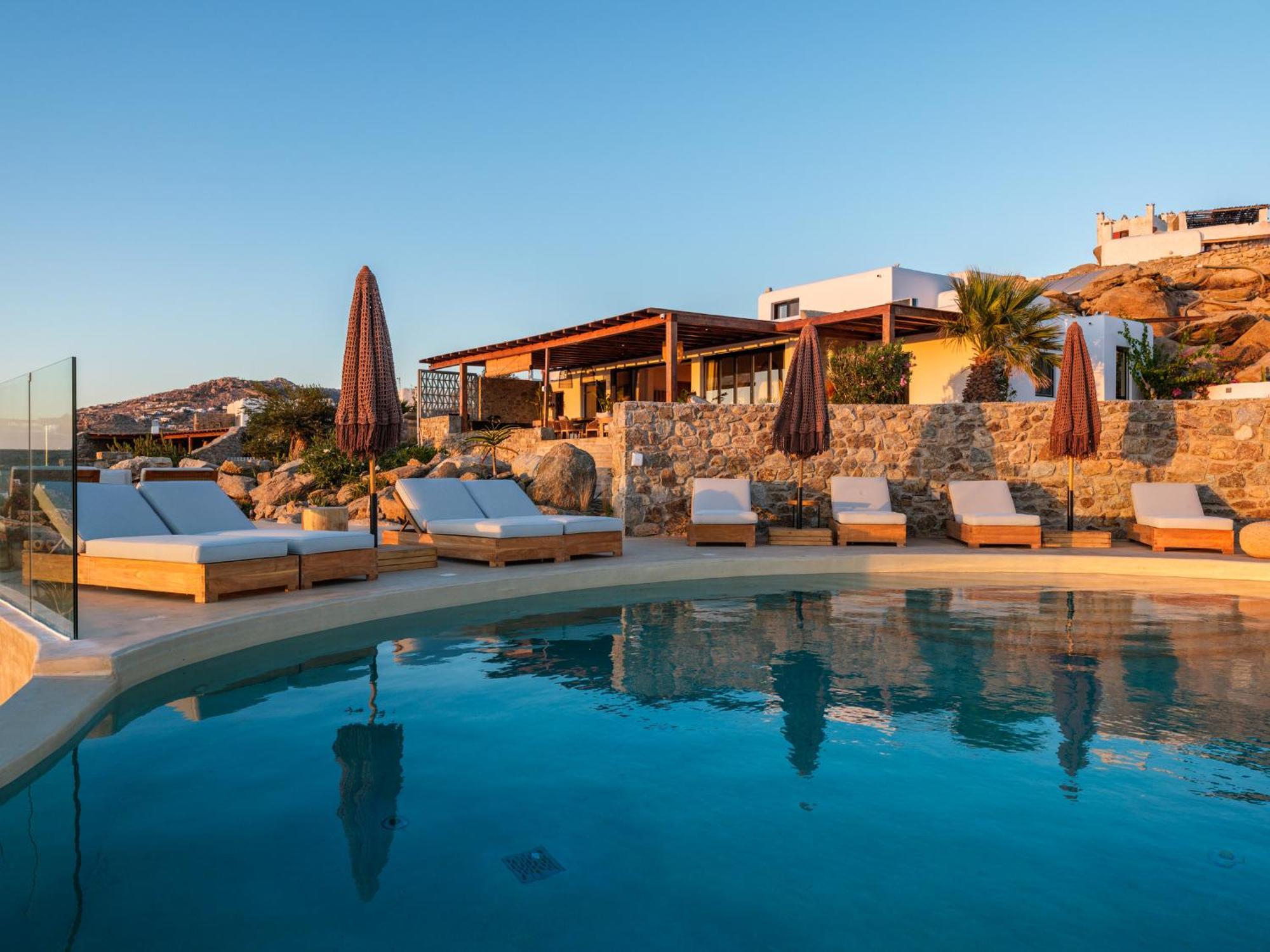 Mykonos Villa Scorpios Mykonos Town Exteriör bild